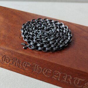 Chrome Hearts Paper Chain 24in necklace 925 Sterling silver